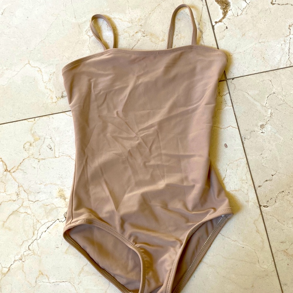 Nude Ballet Leotard for little girls